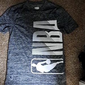 A man small NBA T-shirt